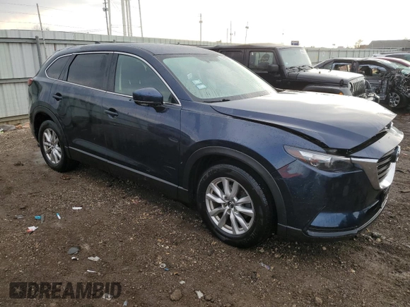 2017 Mazda CX-9 Sport with VIN JM3TCABY9H0142833, listed as a Copart auction lot 46862965 with 63,537 mi miles and Salvage Title. Bid and sale history available at DreamBid. Image 4.