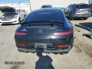 2021 Mercedes-Benz AMG GT 43 with VIN W1K7X5KB9MA037608, listed as a Copart auction lot 43580925 with 70,245 mi miles and Clean title. Bid and sale history available at DreamBid. Image 6.