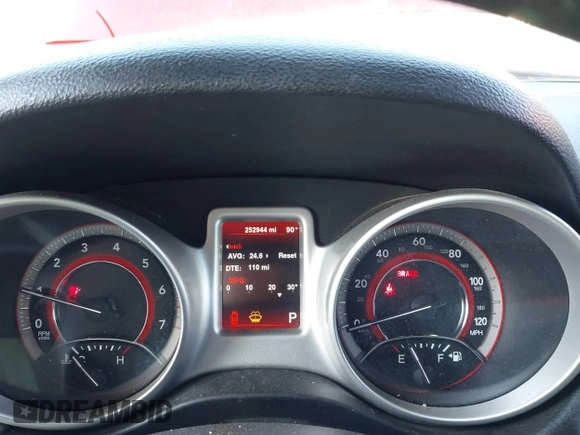 2014 Dodge Journey American Value with VIN 3C4PDCAB5ET194149, listed as a IAAI auction lot 42440789 with 252,944 mi miles and . Bid and sale history available at DreamBid. Image 7.