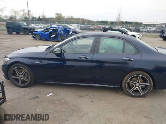 2016 Mercedes-Benz C 450 AMG with VIN 55SWF6EB1GU127291, listed as a IAAI auction lot 41930711 with 32,614 mi miles and . Bid and sale history available at carsss.com. Image 14.
