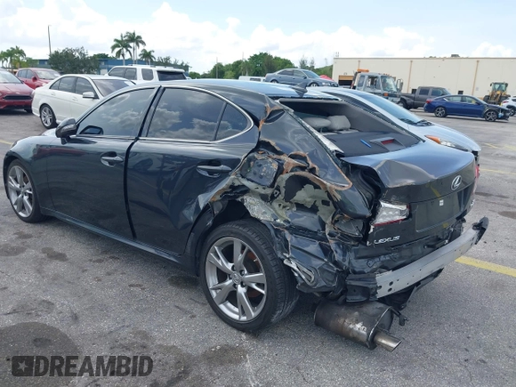 2010 Lexus IS 250 with VIN JTHBF5C29A5125387, listed as a IAAI auction lot 42390006 with 97,003 mi miles and . Bid and sale history available at DreamBid. Image 3.