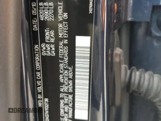 2010 Volvo S80 I6 with VIN YV1982AS7A1132738, listed as a Copart auction lot 54868245 with 116,081 mi miles and Salvage Title. Bid and sale history available at carsss.com. Image 12.