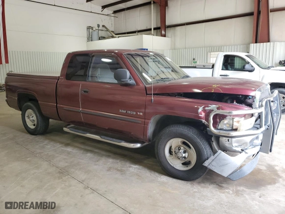 2001 Dodge Ram 1500 with VIN 3B7HC13Y51G802526, listed as a Copart auction lot 66514634 with 61,835 mi miles and Salvage Title. Bid and sale history available at carsss.com. Image 4.