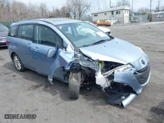 2012 Mazda Mazda5 Grand Touring with VIN JM1CW2DL4C0130492, listed as a IAAI auction lot 41957488 with 154,239 mi miles. Bid and sale history available at carsss.com. Image 1.