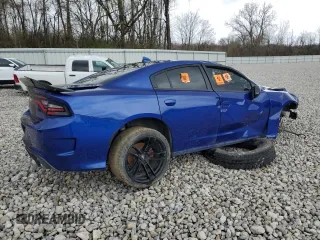 2020 Dodge Charger R/T with VIN 2C3CDXCT1LH107577, listed as a Copart auction lot 46610825 with Not Provided miles and Salvage Title. Bid and sale history available at carsss.com. Image 3.