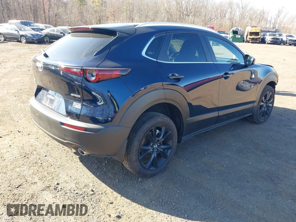 2024 Mazda CX-30 2.5 S Select Sport with VIN 3MVDMBBM3RM613417, listed as a IAAI auction lot 41768210 with 2,374 mi miles. Bid and sale history available at carsss.com. Image 4.