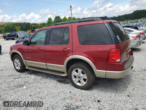 2005 Ford Explorer Eddie Bauer with VIN 1FMDU64W35UA30791, listed as a Copart auction lot 60435375 with 205,116 mi miles and Clean title. Bid and sale history available at DreamBid. Image 2.