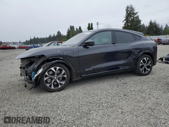 2022 Ford Mustang Mach-E Premium with VIN 3FMTK3SS9NMA41704, listed as a Copart auction lot 56936195 with 19,217 mi miles and Salvage title. Bid and sale history available at DreamBid. Image 1.