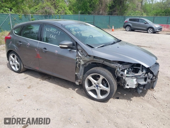 2014 Ford Focus Titanium with VIN 1FADP3N20EL422693, listed as a IAAI auction lot 42060024 with 97,371 mi miles and . Bid and sale history available at DreamBid. Image 1.