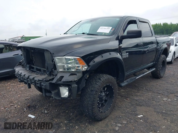 2014 Ram 1500 Express z VIN 1C6RR7KT9ES162080, wystawiony jako IAAI lot #42236759 z przebiegiem 147 216 mil mil oraz . Historia ofert i sprzedaży dostępna na DreamBid. Obrazek 2.