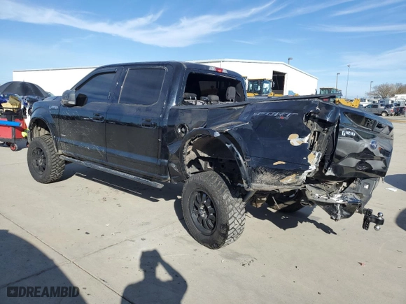 2016 Ford F-150 XLT with VIN 1FTEW1EP3GKD61415, listed as a Copart auction lot 44767905 with 236,244 mi miles and Salvage Title. Bid and sale history available at carsss.com. Image 2.
