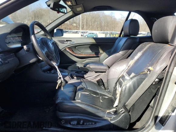 2001 BMW 3 Series 330Ci with VIN WBABS53431JU80364, listed as a Copart auction lot 48250845 with 231,367 mi miles and Non Repairable. Bid and sale history available at carsss.com. Image 7.