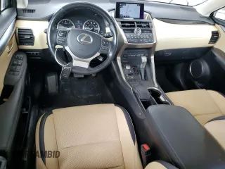 2016 Lexus NX 200t with VIN JTJBARBZ9G2072753, listed as a Copart auction lot 62643065 with 82,264 mi miles and Salvage title. Bid and sale history available at DreamBid. Image 8.