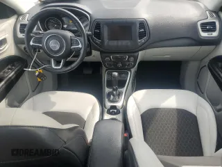 2019 Jeep Compass Altitude with VIN 3C4NJCBB8KT832713, listed as a Copart auction lot 57109145 with 129,695 mi miles and Salvage title. Bid and sale history available at DreamBid. Image 8.
