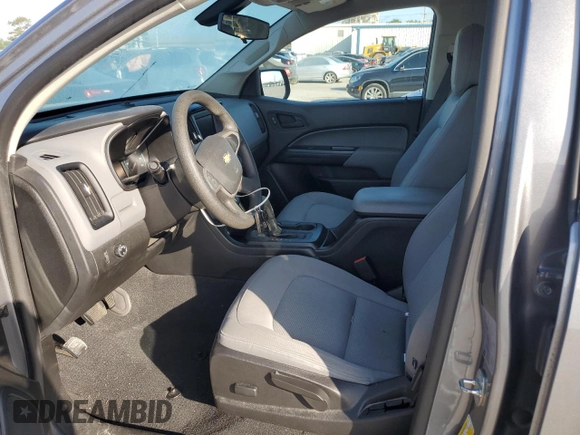 2021 Chevrolet Colorado 2WD Work Truck with VIN 1GCGSBEN6M1111936, listed as a Copart auction lot 56845975 with 38,244 mi miles and Clean title. Bid and sale history available at DreamBid. Image 7.
