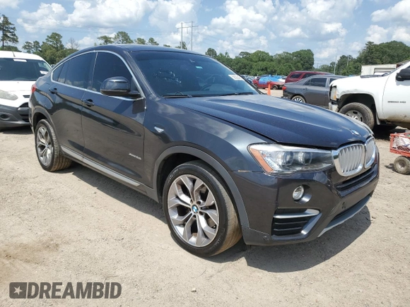 2018 BMW X4 xDrive28i with VIN 5UXXW3C57J0Y65831, listed as a Copart auction lot 58392445 with 145,697 mi miles and Clean title. Bid and sale history available at DreamBid. Image 4.