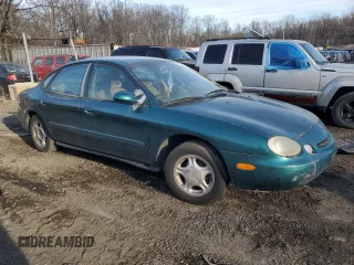 1996 Ford Taurus GL with VIN 1FALP52U1TA126586, listed as a Copart auction lot 46276755 with 125,786 mi miles and Salvage Title. Bid and sale history available at carsss.com. Image 4.