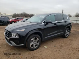 2021 Hyundai Santa Fe SE with VIN 5NMS1DAJ9MH355842, listed as a Copart auction lot 71052112 with 21,556 mi miles. Bid and sale history available at carsss.com. Image 1.