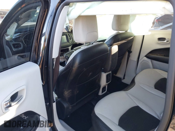 2019 Jeep Compass Latitude with VIN 3C4NJCBB1KT851846, listed as a IAAI auction lot 41219621 with 56,626 mi miles and . Bid and sale history available at DreamBid. Image 8.