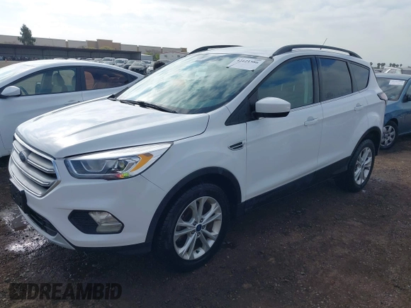 2017 Ford Escape SE with VIN 1FMCU9GD3HUD95726, listed as a IAAI auction lot 42121586 with 96,048 mi miles. Bid and sale history available at carsss.com. Image 17.