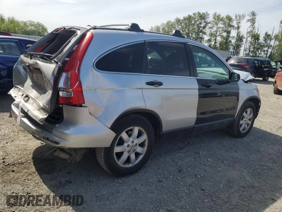 2011 Honda CR-V SE with VIN 5J6RE4H42BL122023, listed as a Copart auction lot 60573825 with 103,277 mi miles and Salvage title. Bid and sale history available at DreamBid. Image 3.