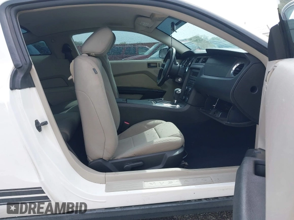 2010 Ford Mustang V6 with VIN 1ZVBP8AN8A5137525, listed as a IAAI auction lot 42025537 with 131,998 mi miles and . Bid and sale history available at carsss.com. Image 5.