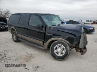 2005 Ford Excursion Eddie Bauer z VIN 1FMNU44L15ED03851, wystawiony jako Copart lot #46347405 z przebiegiem Nie podano mil oraz Nie do naprawy • Non repairable. Historia ofert i sprzedaży dostępna na DreamBid. Obrazek 4.