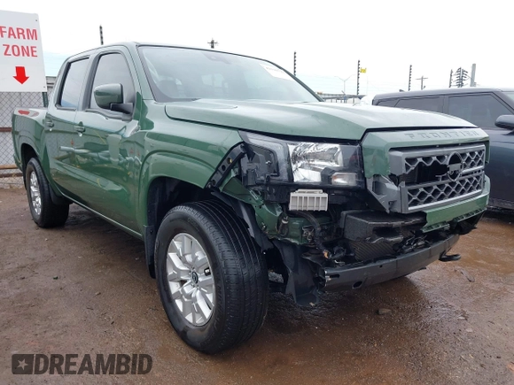 2022 Nissan Frontier Pro-4X with VIN 1N6ED1EK7NN663549, listed as a IAAI auction lot 42116722 with 49,125 mi miles and . Bid and sale history available at DreamBid. Image 1.