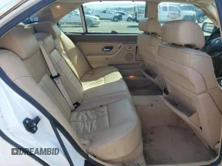 2001 BMW 7 Series 740iL with VIN WBAGH83451DP31373, listed as a Copart auction lot 49294285 with 147,483 mi miles and Salvage Title. Bid and sale history available at carsss.com. Image 10.