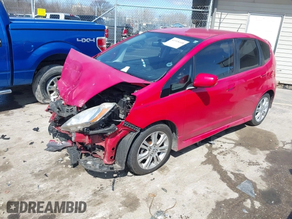 2009 Honda Fit Sport with VIN JHMGE88459S036417, listed as a IAAI auction lot 41918448 with 107,577 mi miles. Bid and sale history available at carsss.com. Image 17.