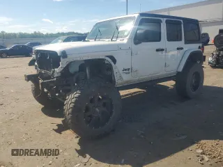 2019 Jeep Wrangler Unlimited Sport S with VIN 1C4HJXDG5KW505886, listed as a Copart auction lot 60511425 with 16,107 mi miles and Salvage title. Bid and sale history available at DreamBid. Image 1.