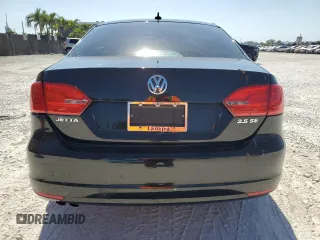 2012 Volkswagen Jetta SE with VIN 3VWDP7AJ4CM316531, listed as a Copart auction lot 54928305 with 164,199 mi miles and Salvage title. Bid and sale history available at DreamBid. Image 6.