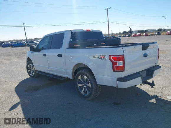 2019 Ford F-150 XL with VIN 1FTEW1EP9KKD25205, listed as a IAAI auction lot 41158627 with 179,259 mi miles and . Bid and sale history available at DreamBid. Image 3.