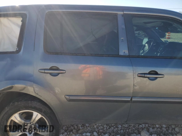 2013 Honda Pilot EX-L with VIN 5FNYF3H58DB028185, listed as a Copart auction lot 46416035 with 191,870 mi miles and Salvage Title. Bid and sale history available at DreamBid. Image 11.