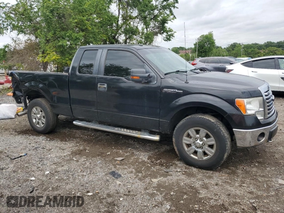 2010 Ford F-150 XL with VIN 1FTEX1E8XAFB69365, listed as a Copart auction lot 59037645 with 137,065 mi miles and Salvage title. Bid and sale history available at DreamBid. Image 4.
