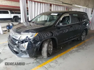 2021 Honda Pilot EX-L with VIN 5FNYF5H54MB029426, listed as a Copart auction lot 59994015 with 47,820 mi miles and Salvage title. Bid and sale history available at DreamBid. Image 1.