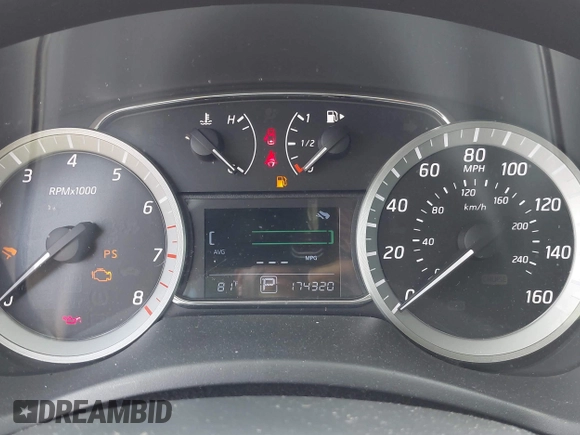 2015 Nissan Sentra SV with VIN 3N1AB7AP4FY217717, listed as a IAAI auction lot 42233221 with 174,320 mi miles and . Bid and sale history available at DreamBid. Image 7.