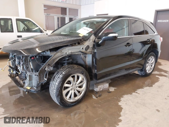 2017 Acura RDX with VIN 5J8TB4H36HL020102, listed as a IAAI auction lot 41463764 with 55,172 mi miles. Bid and sale history available at carsss.com. Image 2.