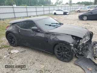 2017 Nissan 370Z with VIN JN1AZ4EH3HM951073, listed as a Copart auction lot 53324145 with 87,683 mi miles and Salvage Title. Bid and sale history available at DreamBid. Image 4.