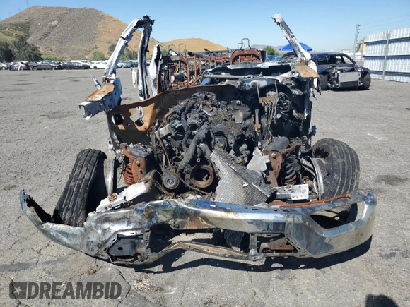 2023 Ford F-150 XL with VIN 1FTEW1C81PKE77742, listed as a Copart auction lot 55707395 with Not Provided miles and Salvage Title. Bid and sale history available at DreamBid. Image 5.