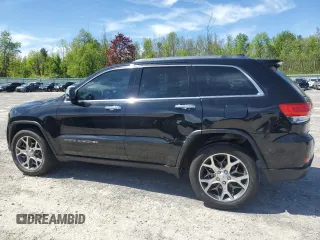 2019 Jeep Grand Cherokee Limited with VIN 1C4RJFBG5KC552404, listed as a Copart auction lot 56889475 with 86,224 mi miles and Salvage title. Bid and sale history available at DreamBid. Image 2.