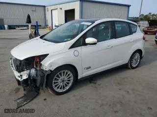 2015 Ford C-Max Energi SEL with VIN 1FADP5CUXFL108535, listed as a Copart auction lot 49531153 with 62,968 mi miles. Bid and sale history available at carsss.com. Image 1.