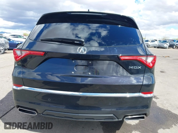 2023 Acura MDX w/Technology Package with VIN 5J8YD9H4XPL002240, listed as a IAAI auction lot 41754411 with 58,721 mi miles. Bid and sale history available at carsss.com. Image 16.