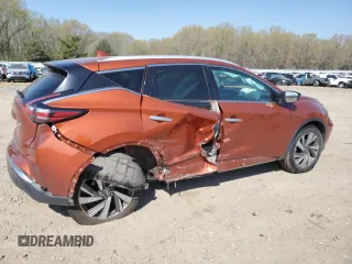 2019 Nissan Murano SL z VIN 5N1AZ2MJ5KN102243, wystawiony jako Copart lot #50614165 z przebiegiem 93 493 mil mil oraz Szkoda całkowita • Salvage title. Historia ofert i sprzedaży dostępna na DreamBid. Obrazek 3.