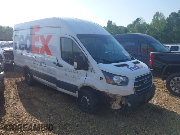 2020 Ford Transit Cargo with VIN 1FTBW3X85LKA45660, listed as a IAAI auction lot 42166200 with 115,838 mi miles and . Bid and sale history available at DreamBid. Image 1.