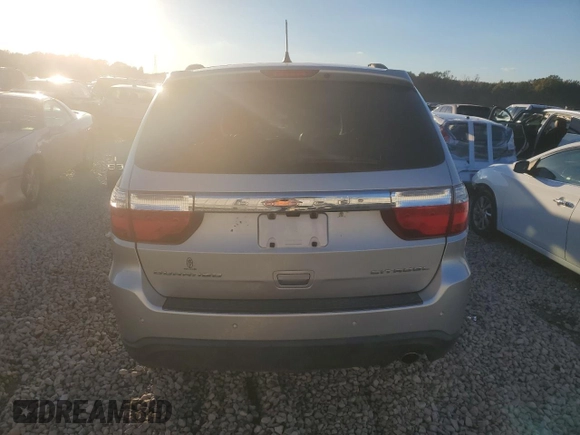 2013 Dodge Durango Citadel with VIN 1C4RDHEG0DC637488, listed as a Copart auction lot 79989364 with 195,461 mi miles and Salvage title. Bid and sale history available at DreamBid. Image 6.