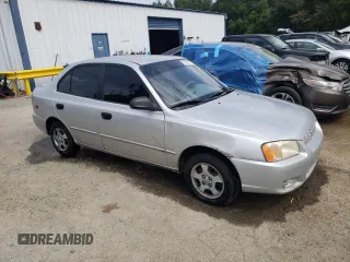 2002 Hyundai Accent GL with VIN KMHCG45C82U303831, listed as a Copart auction lot 72812574 with 126,237 mi miles and Salvage Title. Bid and sale history available at carsss.com. Image 4.