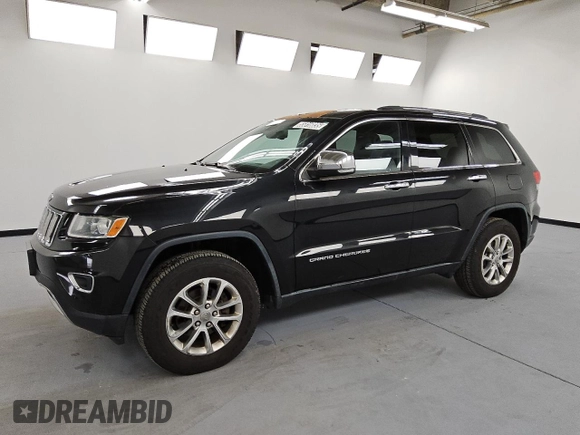 2014 Jeep Grand Cherokee Limited with VIN 1C4RJFBG9EC168954, listed as a Copart auction lot 55816035 with 138,121 mi miles and Clean Title. Bid and sale history available at DreamBid. Image 1.