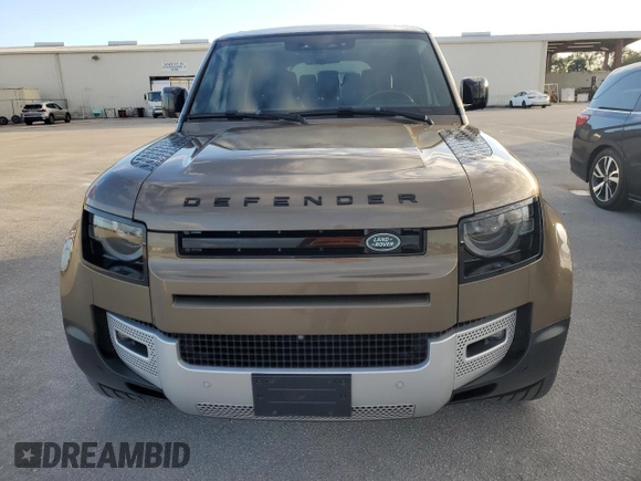 2020 Land Rover Defender HSE z VIN SALE9EEU7L2014905, wystawiony jako Copart lot #85282394 z przebiegiem 34 922 mil mil oraz Szkoda całkowita • Salvage title. Historia ofert i sprzedaży dostępna na DreamBid. Obrazek 5.