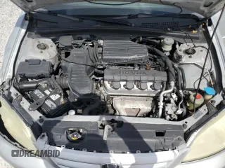 2003 Honda Civic LX with VIN 2HGES16563H568571, listed as a Copart auction lot 53802225 with 0 mi miles and Salvage Title. Bid and sale history available at carsss.com. Image 11.